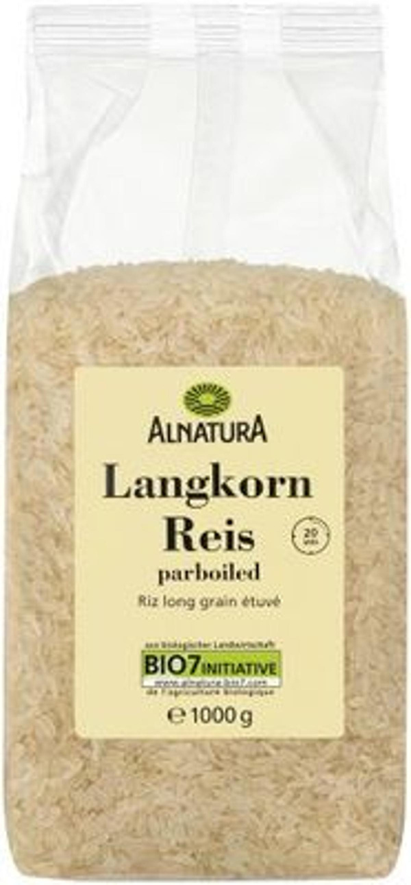 Produktfoto zu Langkorn Reis parboiled 1 kg