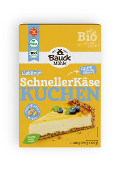 Produktfoto zu Käsekuchen Backmischung  485g