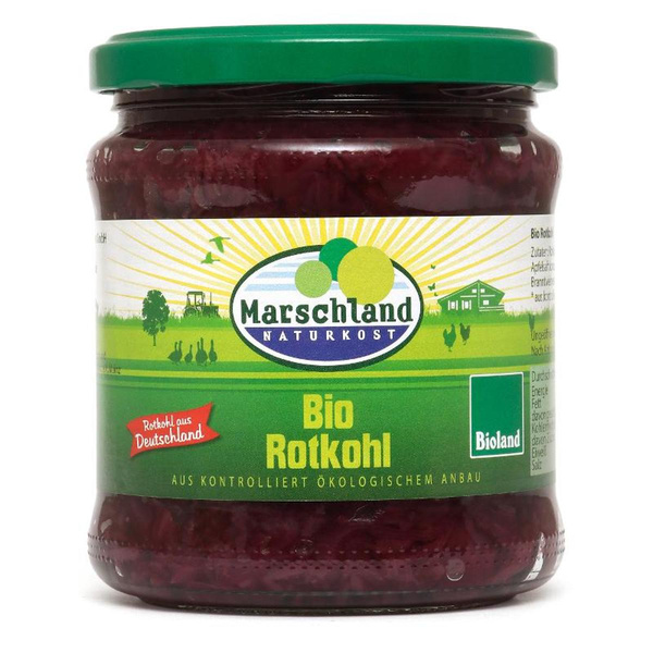 Produktfoto zu Rotkohl, 350ml, Marschland