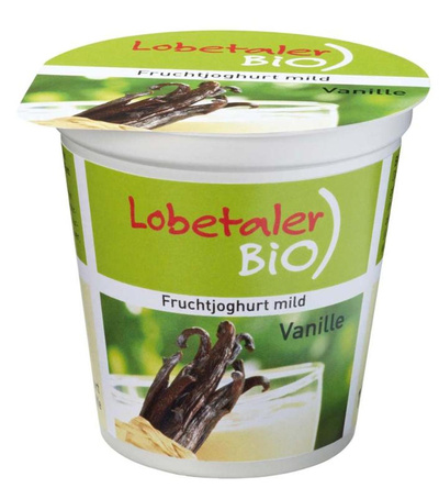 Produktfoto zu Joghurt Vanille 3,7% , 150 g , Lobetaler Bio
