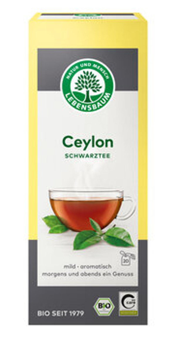 Produktfoto zu Ceylon Schwarztee 20x2g