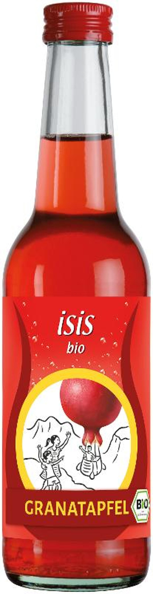Produktfoto zu isis bio Granatapfel, 0,33 l Beutelsbacher Fruchtsaftkelterei