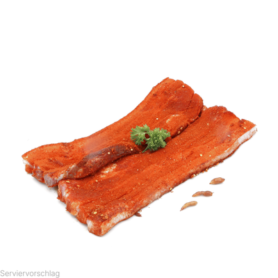 Produktfoto zu Schweinebauch mariniert, 0,3 kg