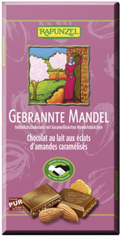 Produktfoto zu Schokolade gebrannte Mandel