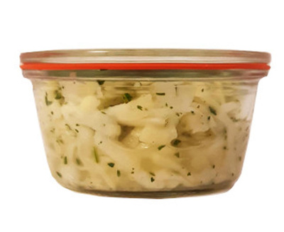 Produktfoto zu Kohlrabi-Apfel-Salat